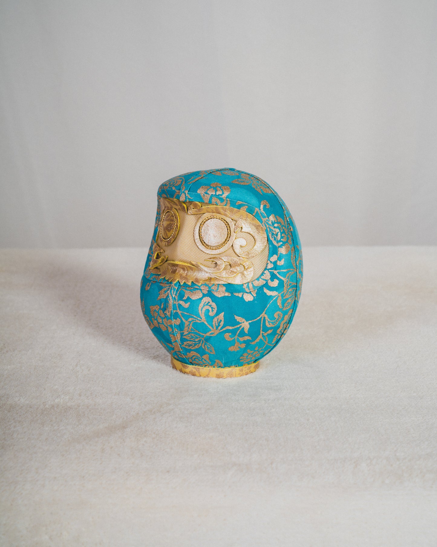 KYOTO DENIM DARUMA mini (Turquoise)