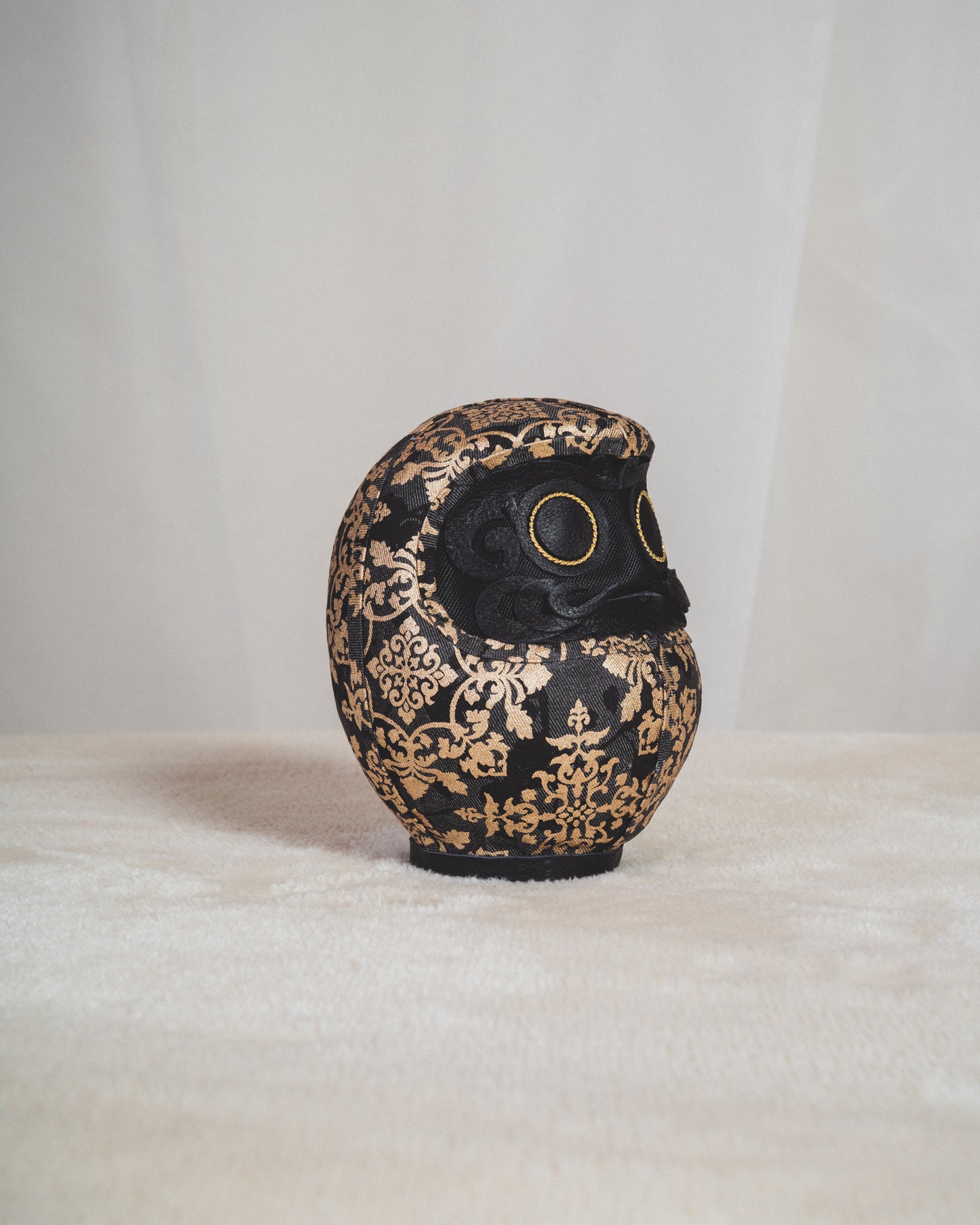 【Pre-orders】KYOTO DENIM DARUMA mini (Black) Scheduled delivery: Late-July.