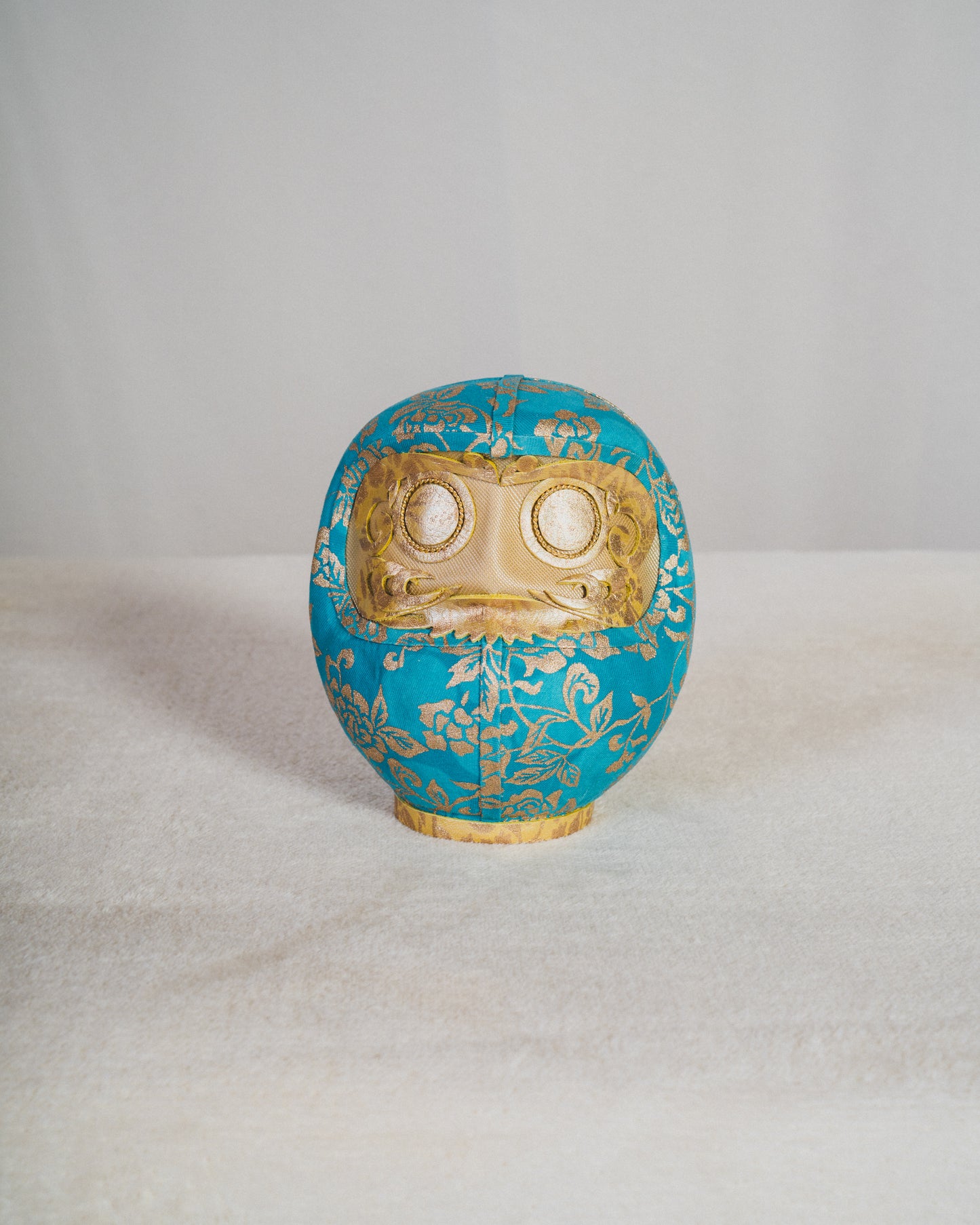 KYOTO DENIM DARUMA mini (Turquoise)
