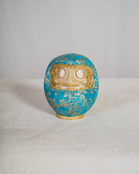 KYOTO DENIM DARUMA mini (Turquoise)