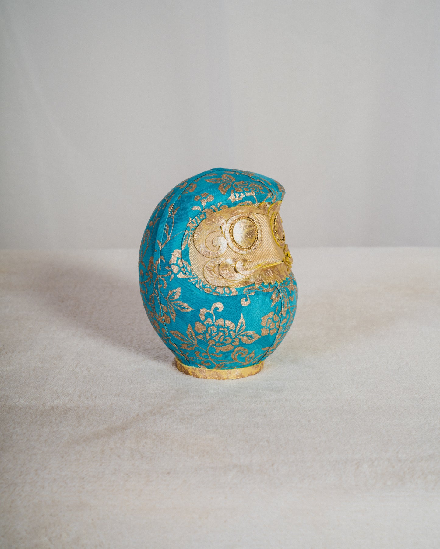 KYOTO DENIM DARUMA mini (Turquoise)