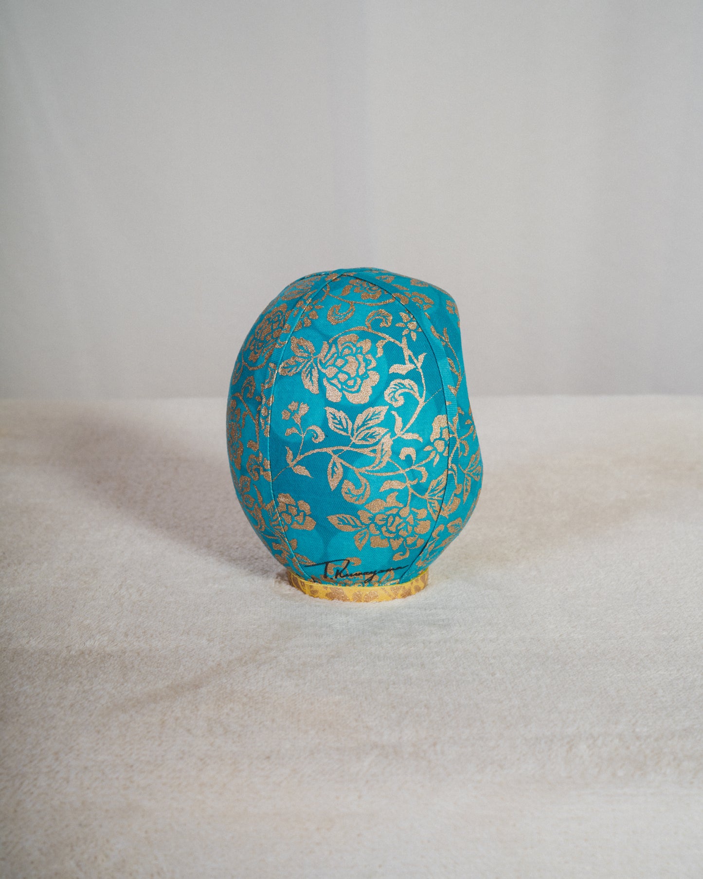 KYOTO DENIM DARUMA mini (Turquoise)