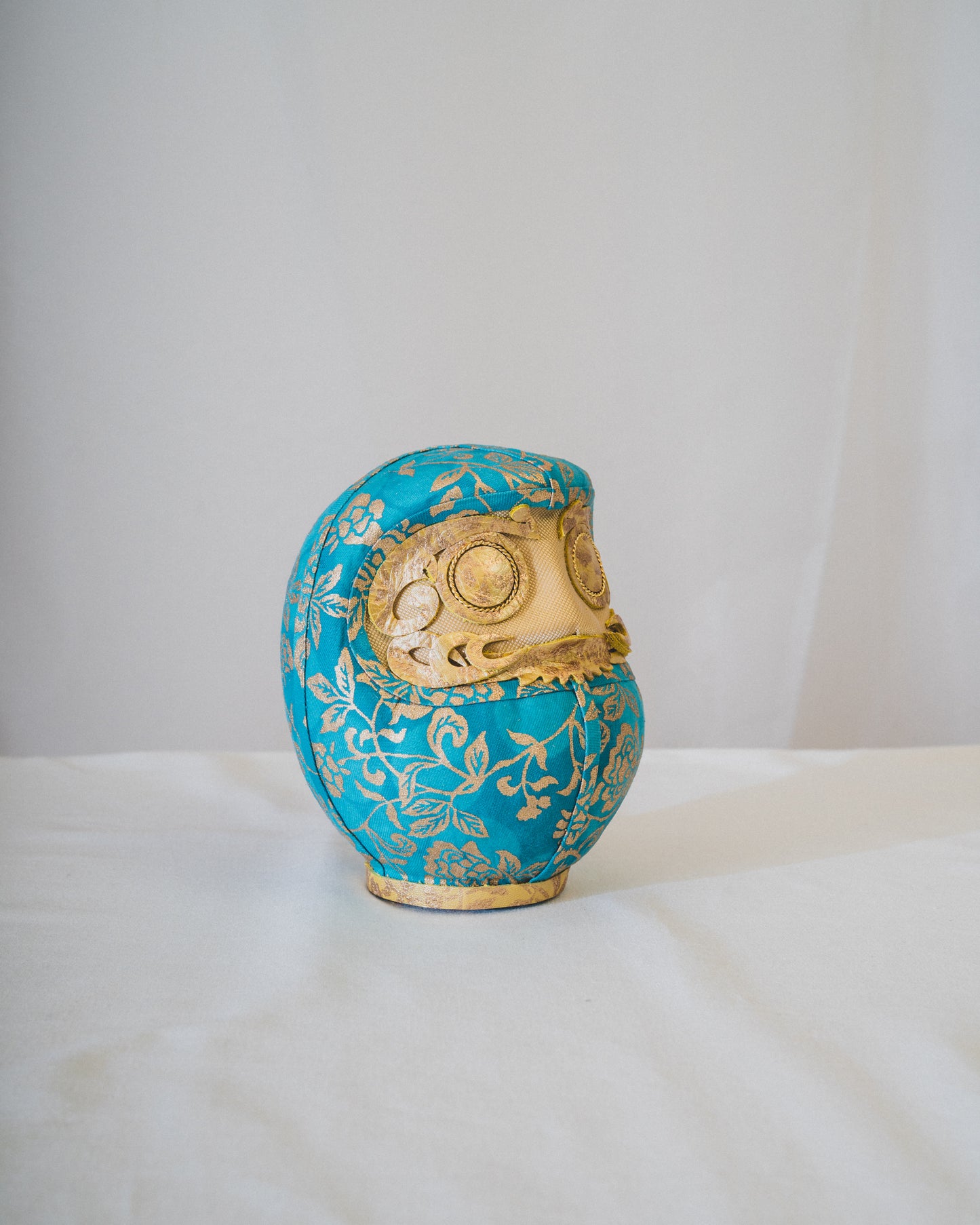 KYOTO DENIM DARUMA mini （turquoise blue）