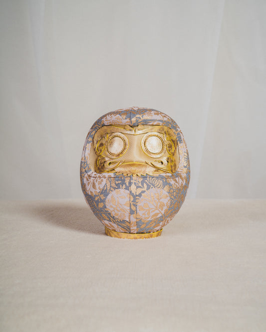 KYOTO DENIM DARUMA mini （gray-pink01）