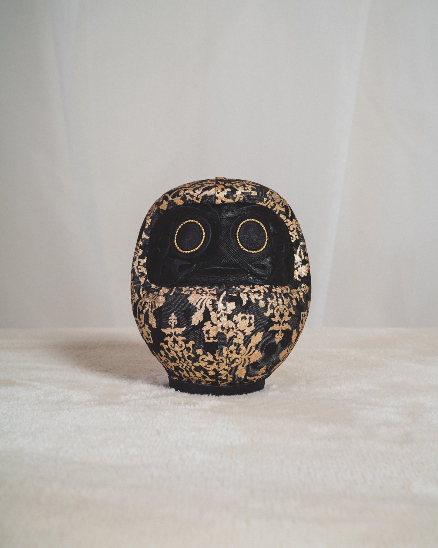 【Pre-orders】KYOTO DENIM DARUMA mini (Black) Scheduled delivery: Late-July.