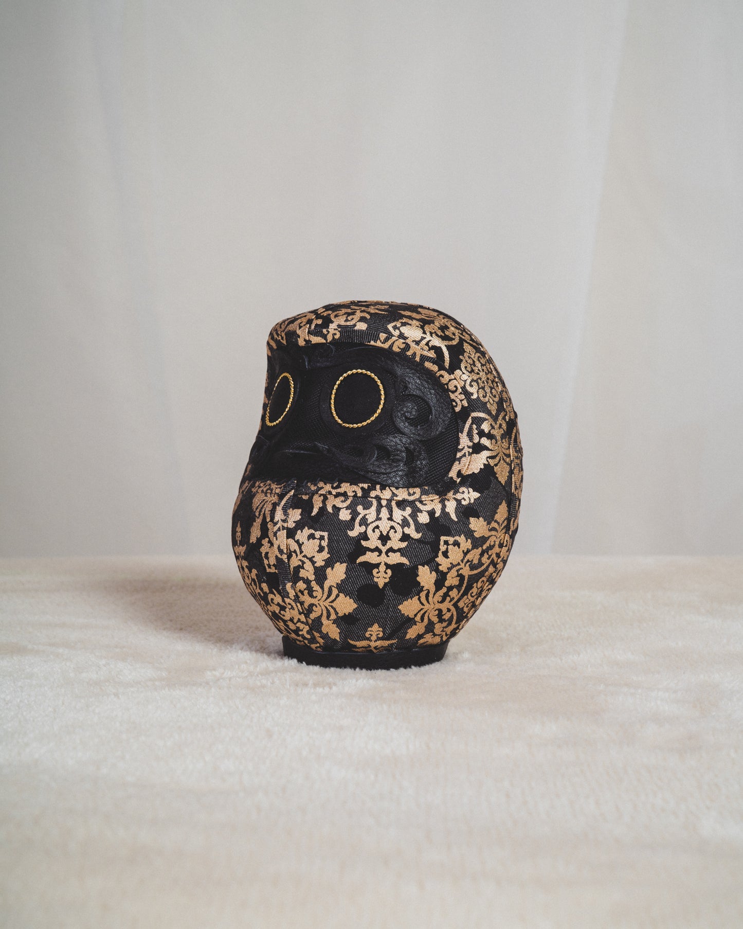 【Pre-orders】KYOTO DENIM DARUMA mini (Black) Scheduled delivery: Late-July.