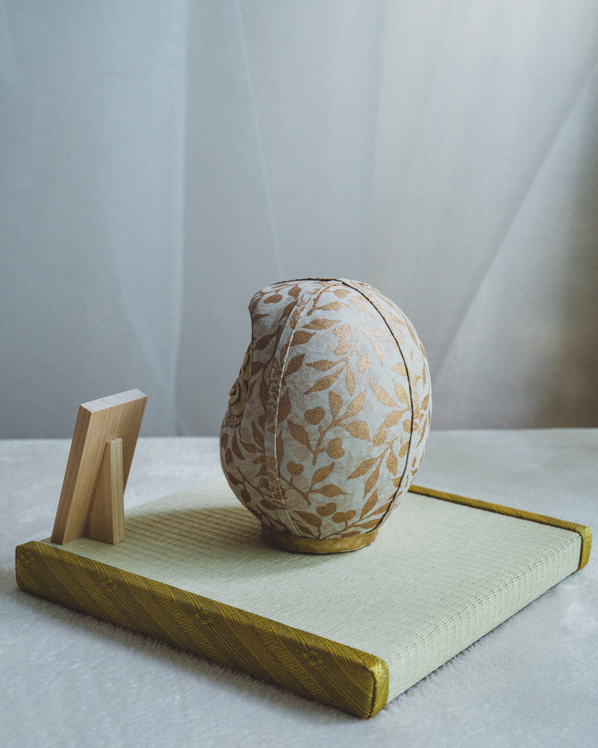 KYOTO DARUMA mini Gift Set | Daruma, Tatami & Wooden Wish Plaque