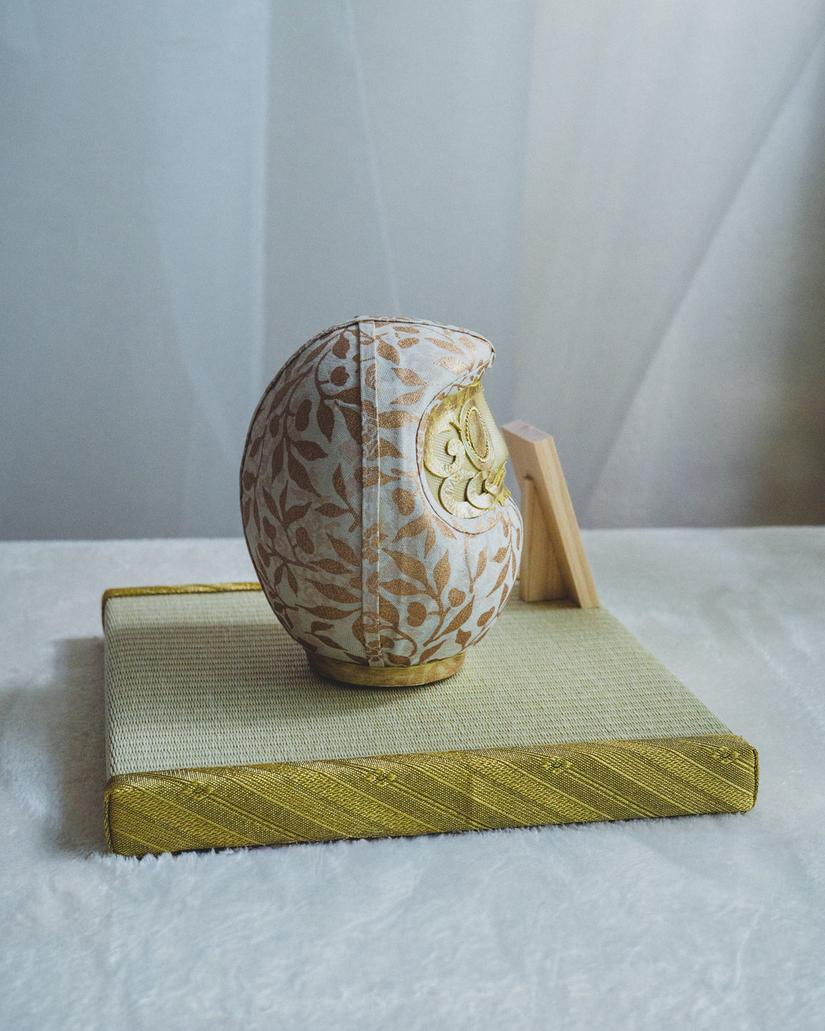 KYOTO DARUMA mini Gift Set | Daruma, Tatami & Wooden Wish Plaque