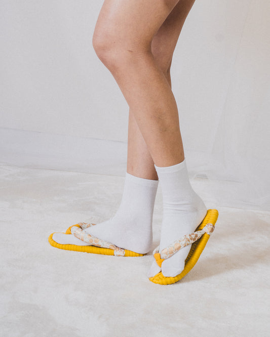 Fluffy Fabric Zōri  03 （size24㎝）