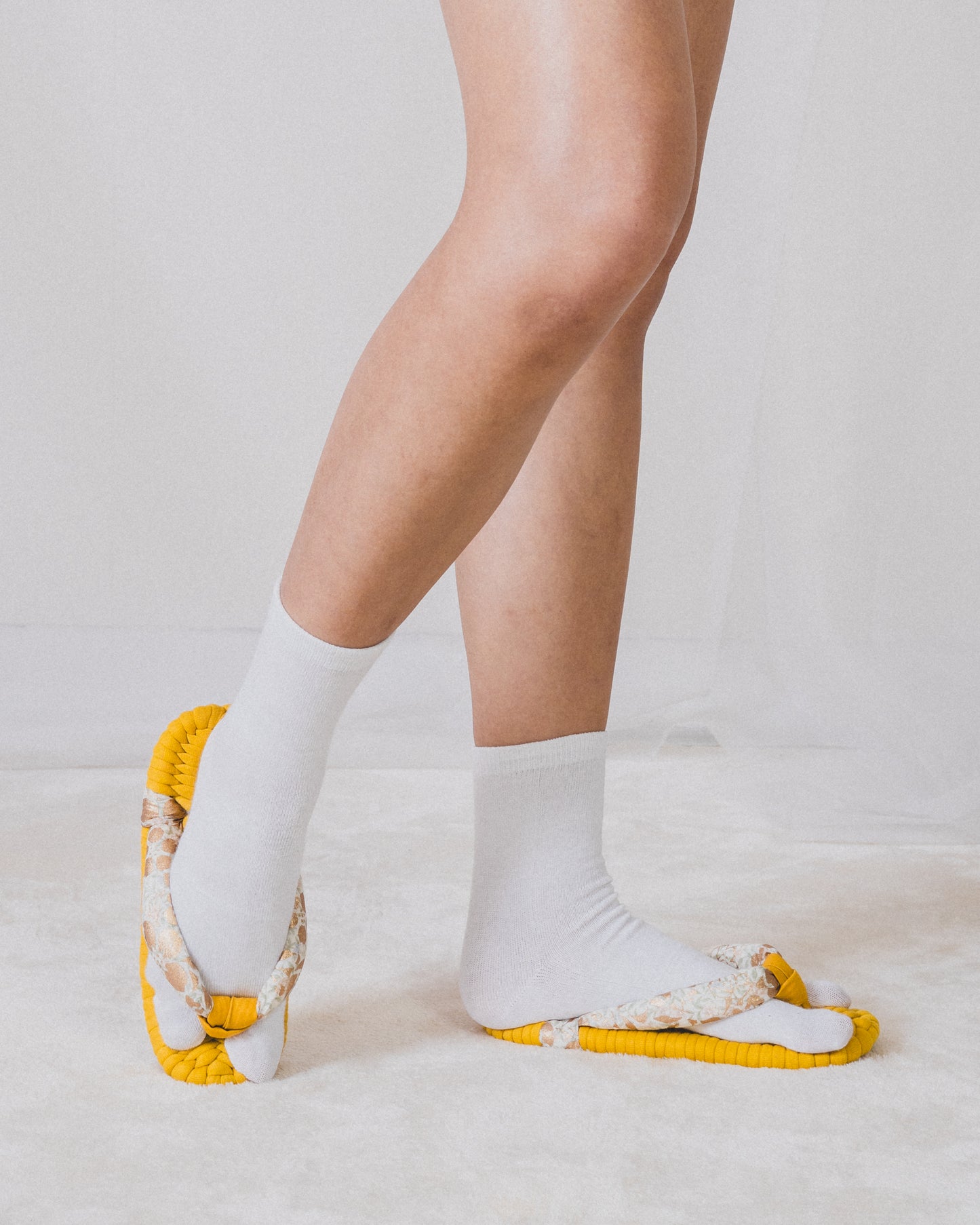 Fluffy Fabric Zōri  03 （size24㎝）