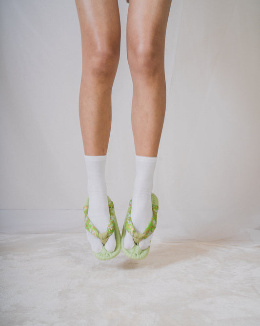 Fluffy Fabric Zōri  04 （size26㎝）